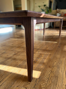 Mid-Century Modern Black Walnut Dining - Made to Order - Local Delivery to NJ NY PA Only Active