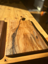 Load image into Gallery viewer, Live Edge Sycamore Sculpted Serving Board