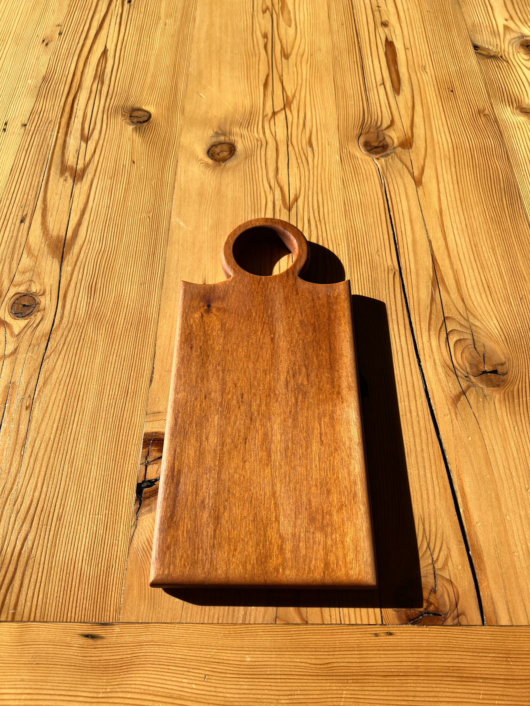 Small Tigerwood Sculpted Cheese Board