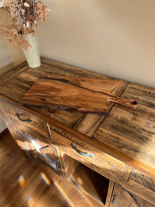 Live Edge Sycamore Sculpted Serving Board