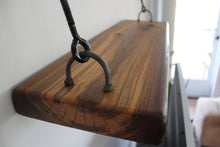 Load image into Gallery viewer, Reclaimed Wood Turnbuckle Wall Shelf
